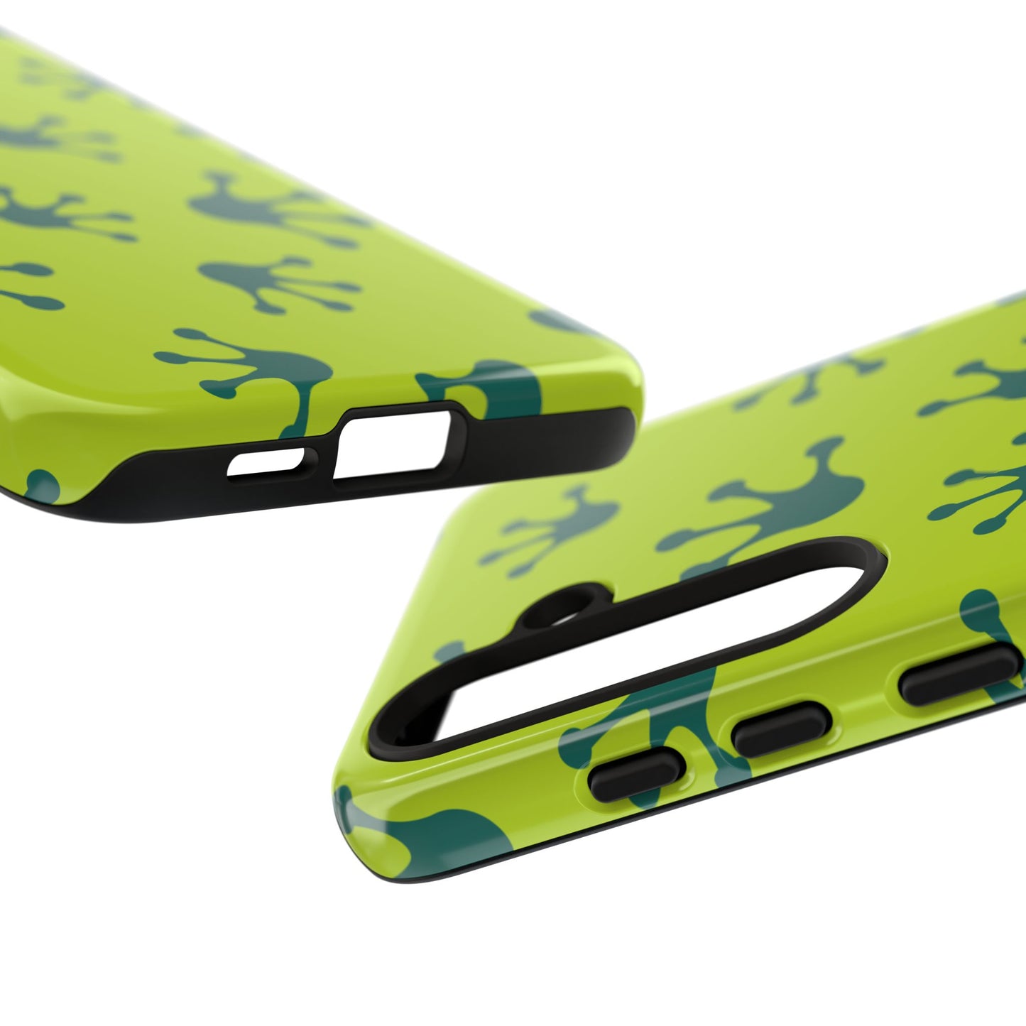 Frog Pattern Phone Case, Fun and Colorful Phone Cover, Durable Phone Protection, Gifts for Nature Lovers, Unique Accessory