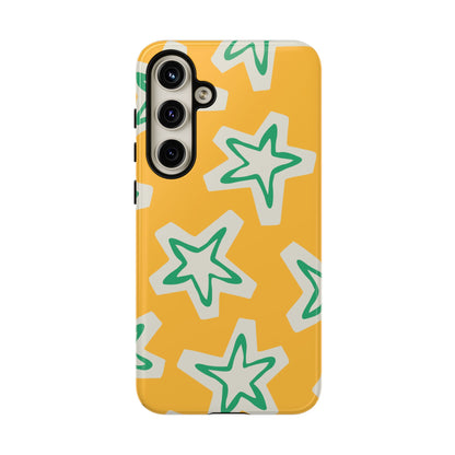 Retro Star Pattern Phone Case | Tough Cases, Colorful Cover for Phones, Phone Accessories, Gift for Her, Trendy Cases