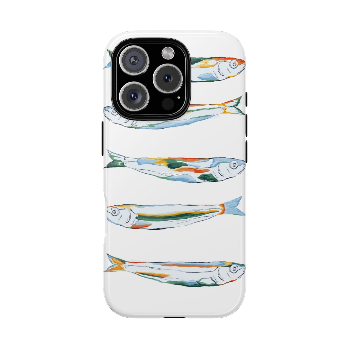 Tough Cases – Artistic Fish Design Phone Case, Unique Gift for Aquatic Lovers, Perfect for Birthdays, Holidays, and Everyday Use, Quirky Cases, Fun Phone Cases