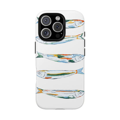 Tough Cases – Artistic Fish Design Phone Case, Unique Gift for Aquatic Lovers, Perfect for Birthdays, Holidays, and Everyday Use, Quirky Cases, Fun Phone Cases