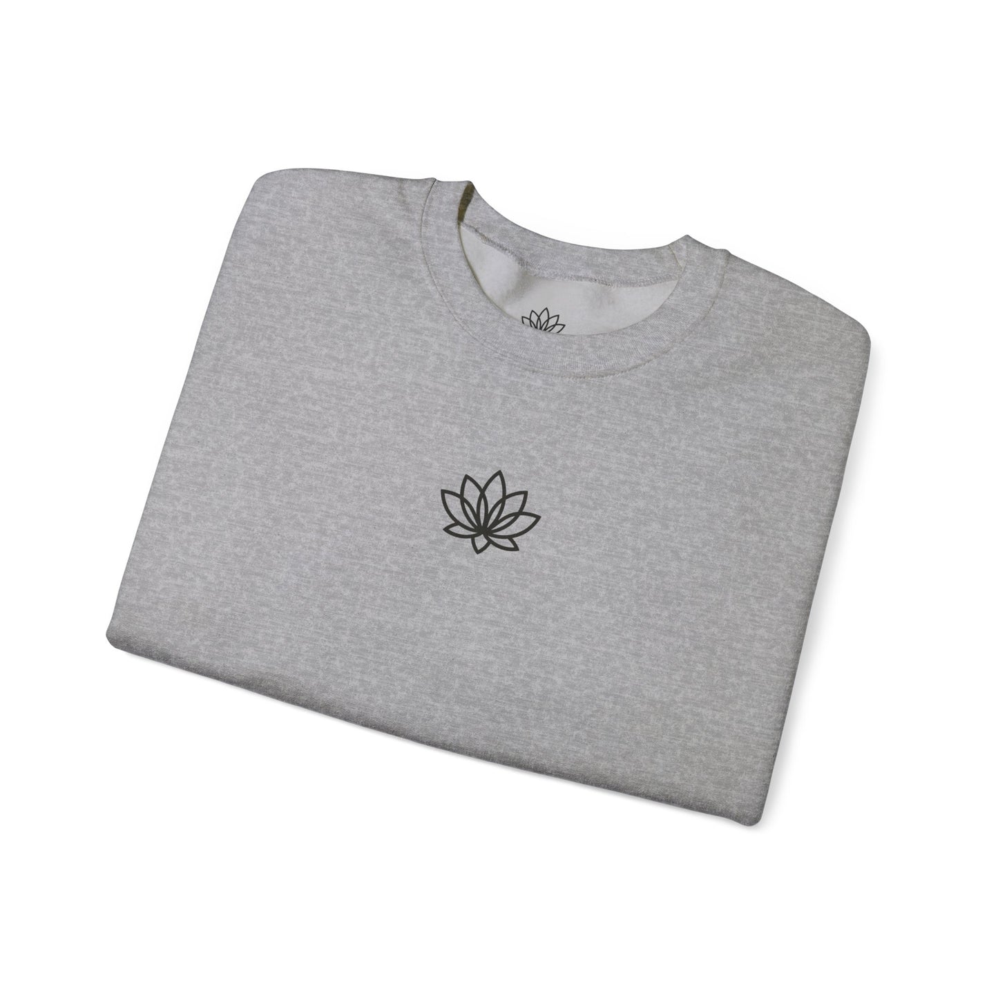 Lotus Flower Unisex Crewneck Sweatshirt, Cozy Sweatshirt, Flower Sweatshirt, Gift for Her, Casual Wear, Spring Fashion
