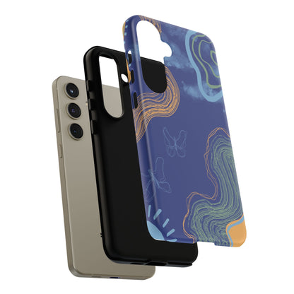 Artistic Phone Case, Abstract Phone Cover, Gift for Her, Modern Design, Boho Phone Case, Unique Phone Accessories