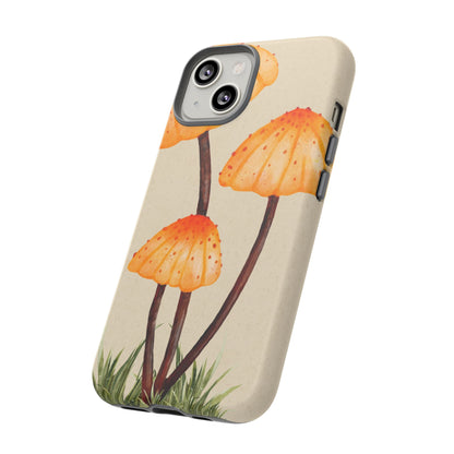 Mushroom Phone Case, Tough Cases for Nature Lovers, Unique Phone Covers, Gifts for Eco Enthusiasts, Fun Protective Cases