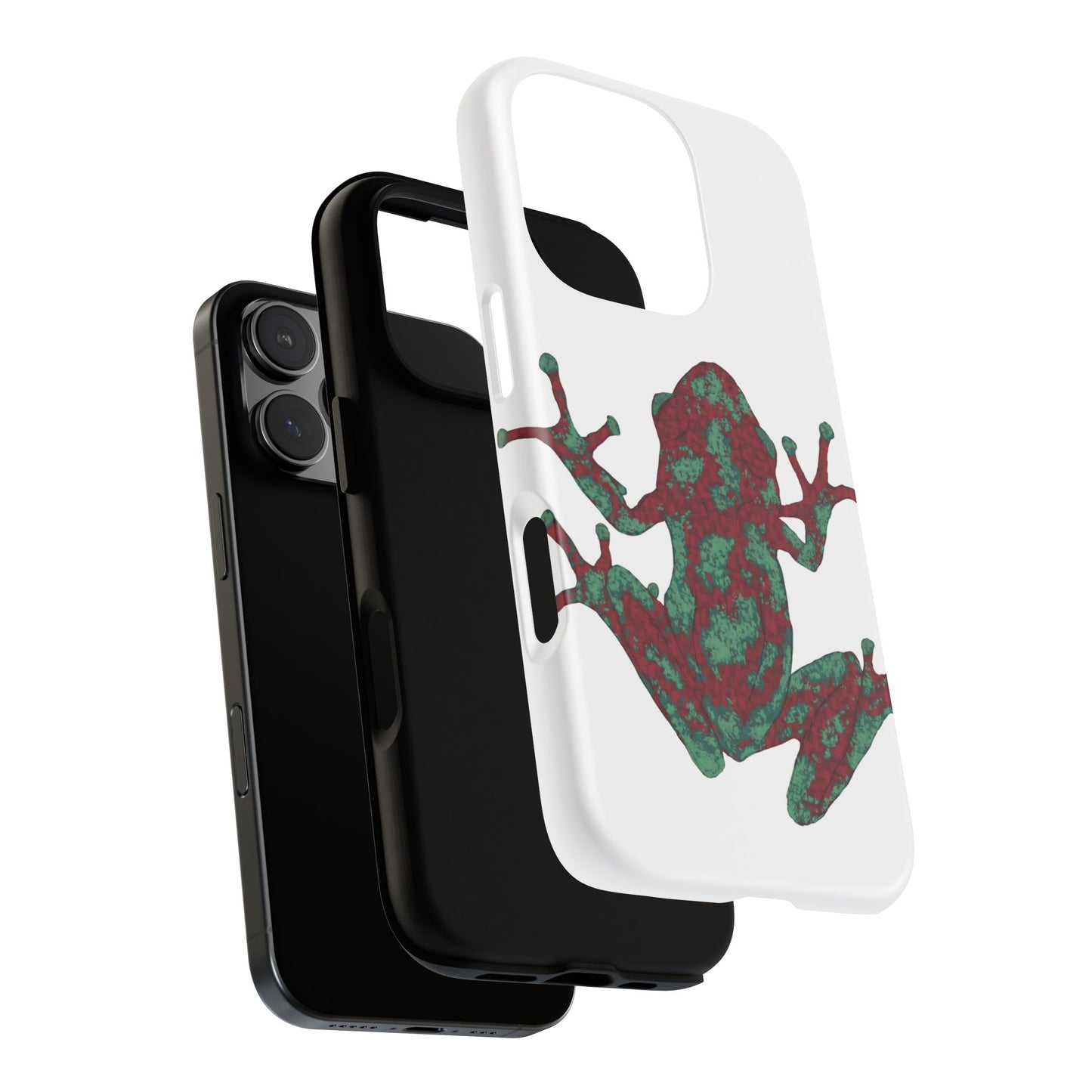Frog Phone Case, Tough Cases, Eco-Friendly Phone Accessories, Unique Gifts for Nature Lovers, Cute Frog Design