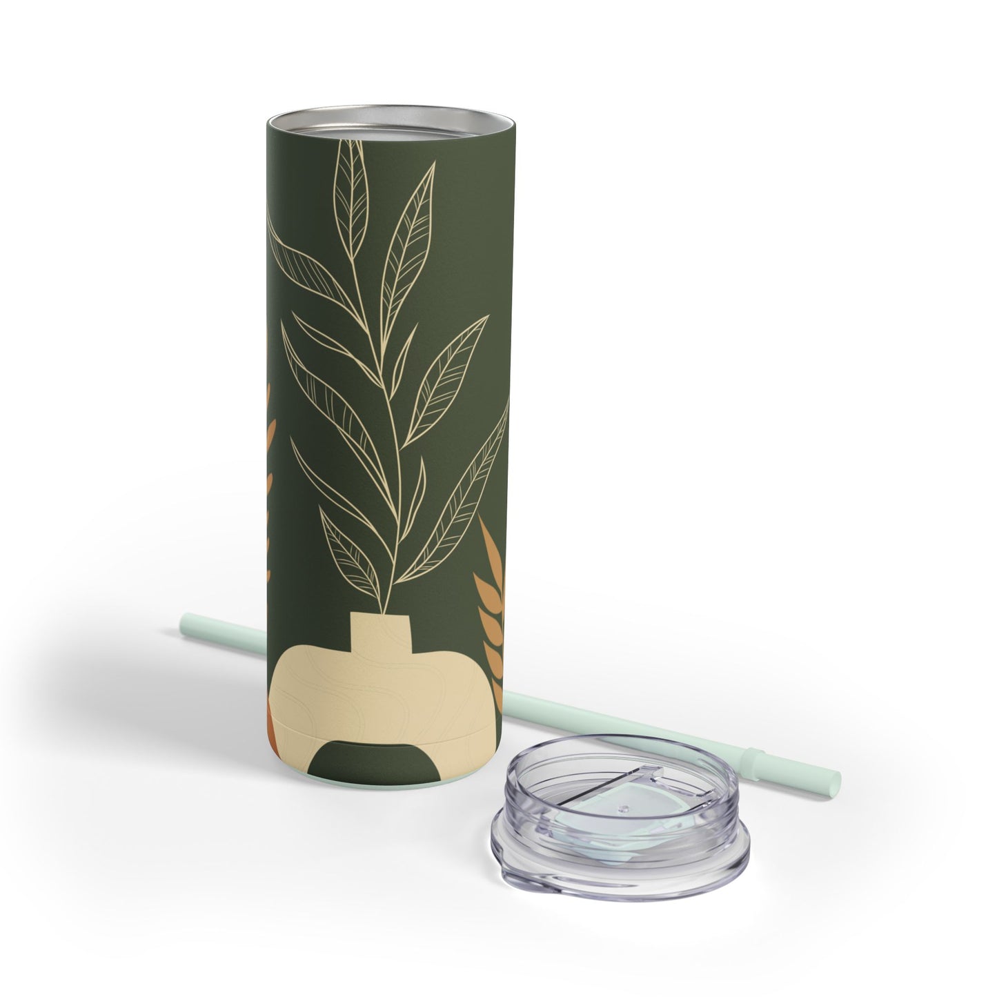 Boho-Inspired Tumbler, Modern Minimalist, Matte, Gift for Her, Mother's Day Gift, Nature Tumbler
