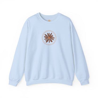 Floral Crewneck Sweatshirt, Cozy, Unisex, Gifts for Her, Casual Wear, Trendy Sweatshirt, Perfect for Fall