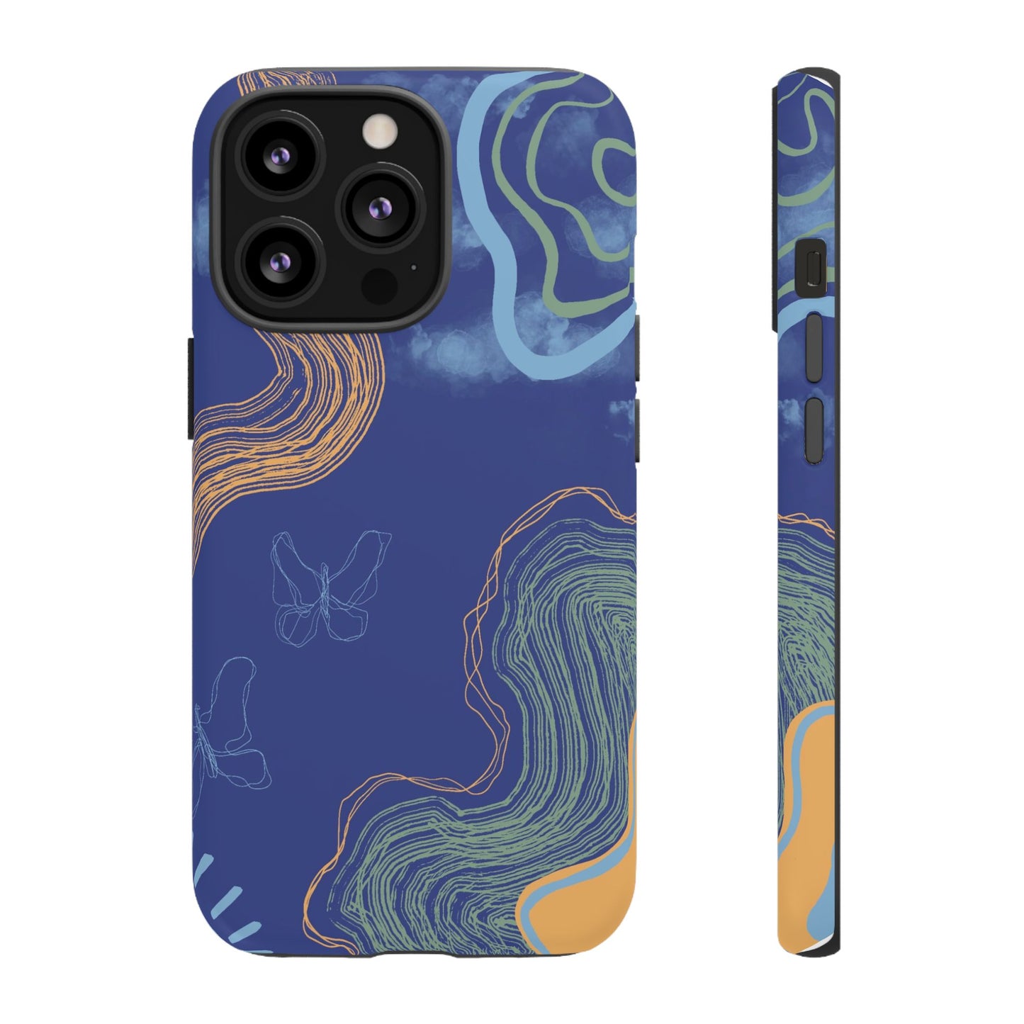Artistic Phone Case, Abstract Phone Cover, Gift for Her, Modern Design, Boho Phone Case, Unique Phone Accessories