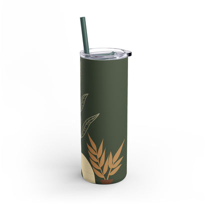 Boho-Inspired Tumbler, Modern Minimalist, Matte, Gift for Her, Mother's Day Gift, Nature Tumbler