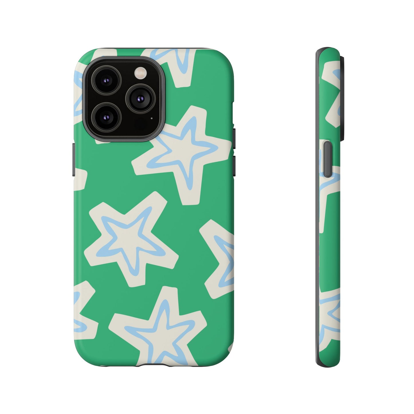 Retro Star Pattern Phone Case | Tough Cases, Colorful Cover for Phones, Phone Accessories, Gift for Her, Trendy Cases
