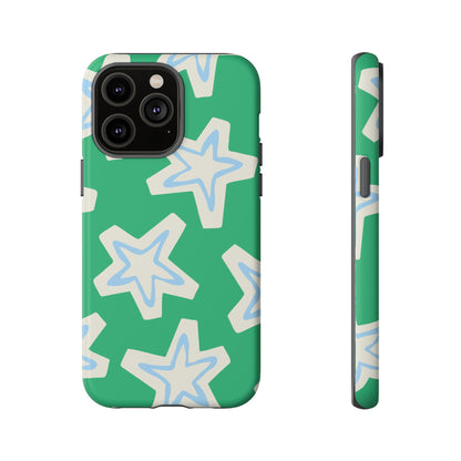Retro Star Pattern Phone Case | Tough Cases, Colorful Cover for Phones, Phone Accessories, Gift for Her, Trendy Cases