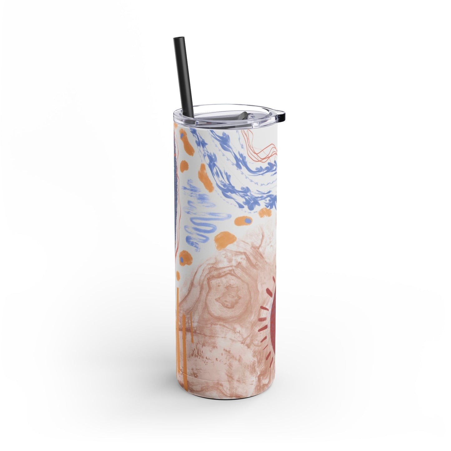 Artistic Skinny Tumbler | Unique 20oz Travel Mug | Eco-Friendly Hydration | Perfect Gift for Coffee Lovers, Art Enthusiasts, [...]