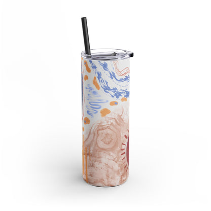 Artistic Skinny Tumbler | Unique 20oz Travel Mug | Eco-Friendly Hydration | Perfect Gift for Coffee Lovers, Art Enthusiasts, [...]