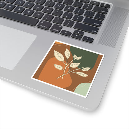 Nature-Inspired Kiss-Cut Stickers for Aesthetic Decor, Perfect for Journals, Laptops, Water Bottles, Gifts, and Plant Lovers