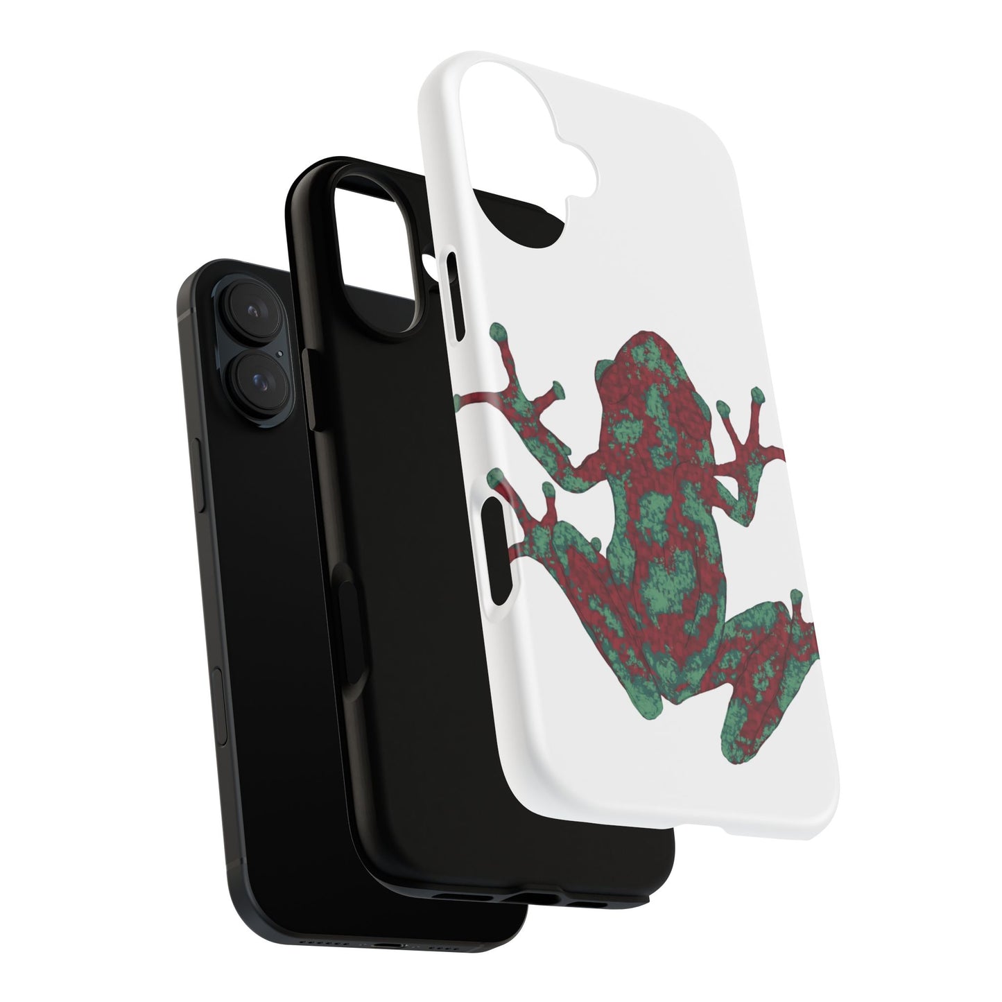 Frog Phone Case, Tough Cases, Eco-Friendly Phone Accessories, Unique Gifts for Nature Lovers, Cute Frog Design