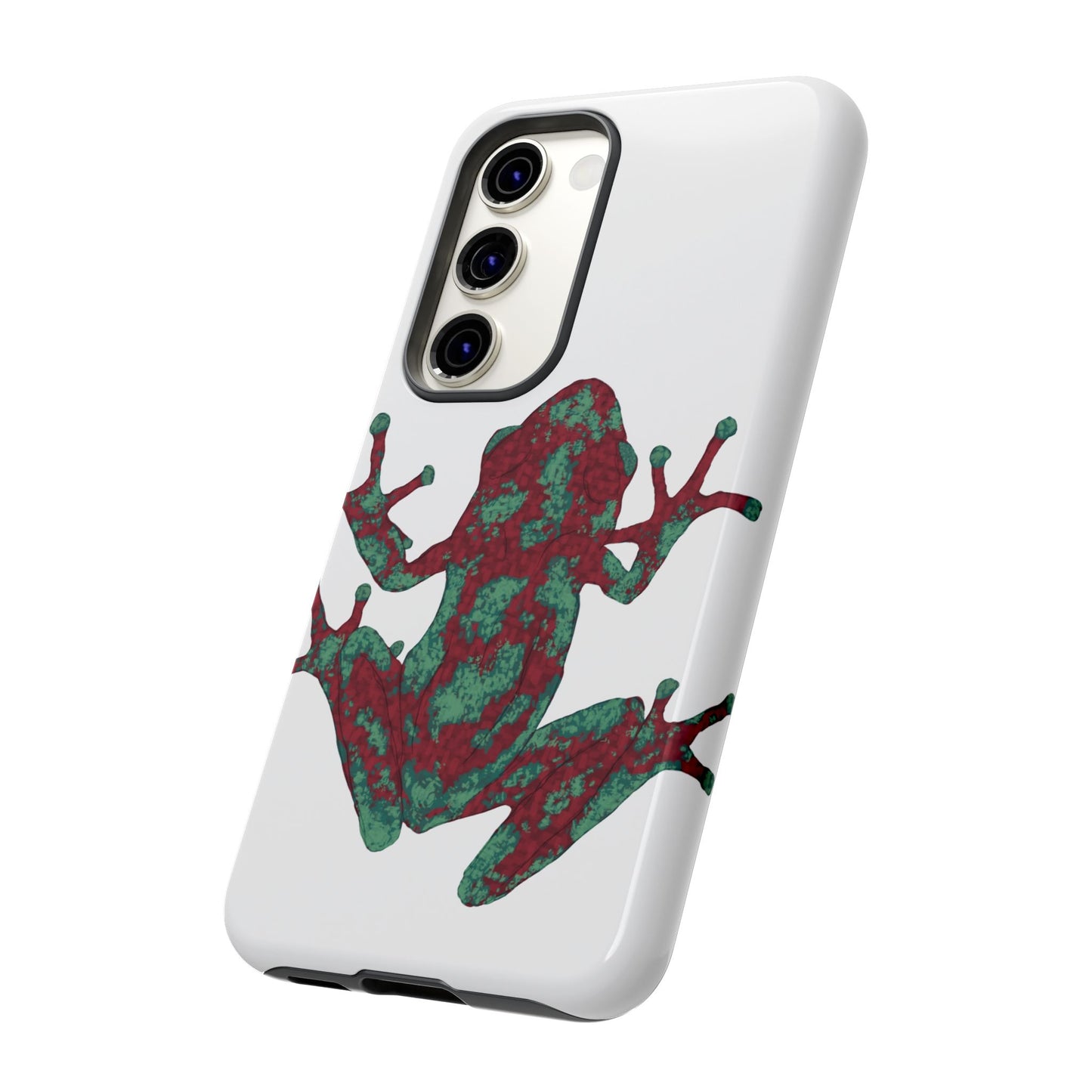 Frog Phone Case, Tough Cases, Eco-Friendly Phone Accessories, Unique Gifts for Nature Lovers, Cute Frog Design