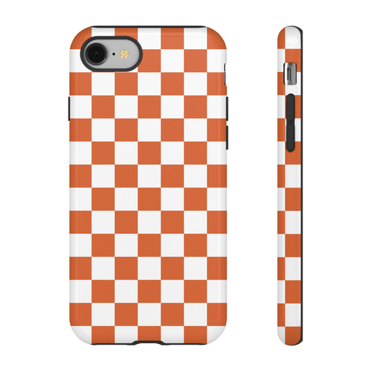 Checkered Phone Case | Tough Cases, Smartphone Cover, Stylish Protector, Gift for Him/Her, Vintage Mood, Casual Decor