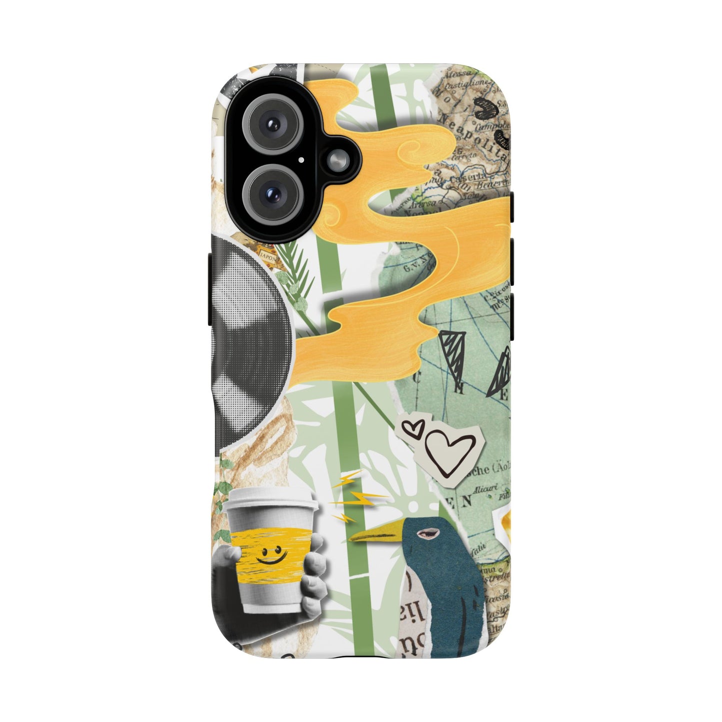 Artistic Phone Case, Unique Cell Phone Cover, Trendy Gifts for Music Lovers, Eco-Friendly Phone Accessory, Stylish Tech Gifts, Cool Cases, Unique Phone Cases