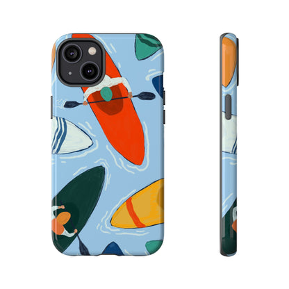 Kayak Phone Case - Tough Cases for Outdoor Enthusiasts, Birthday Gifts, Adventure Gear, Kayaking Accessories, Nature Lover Decor, Artsy Phone Cases