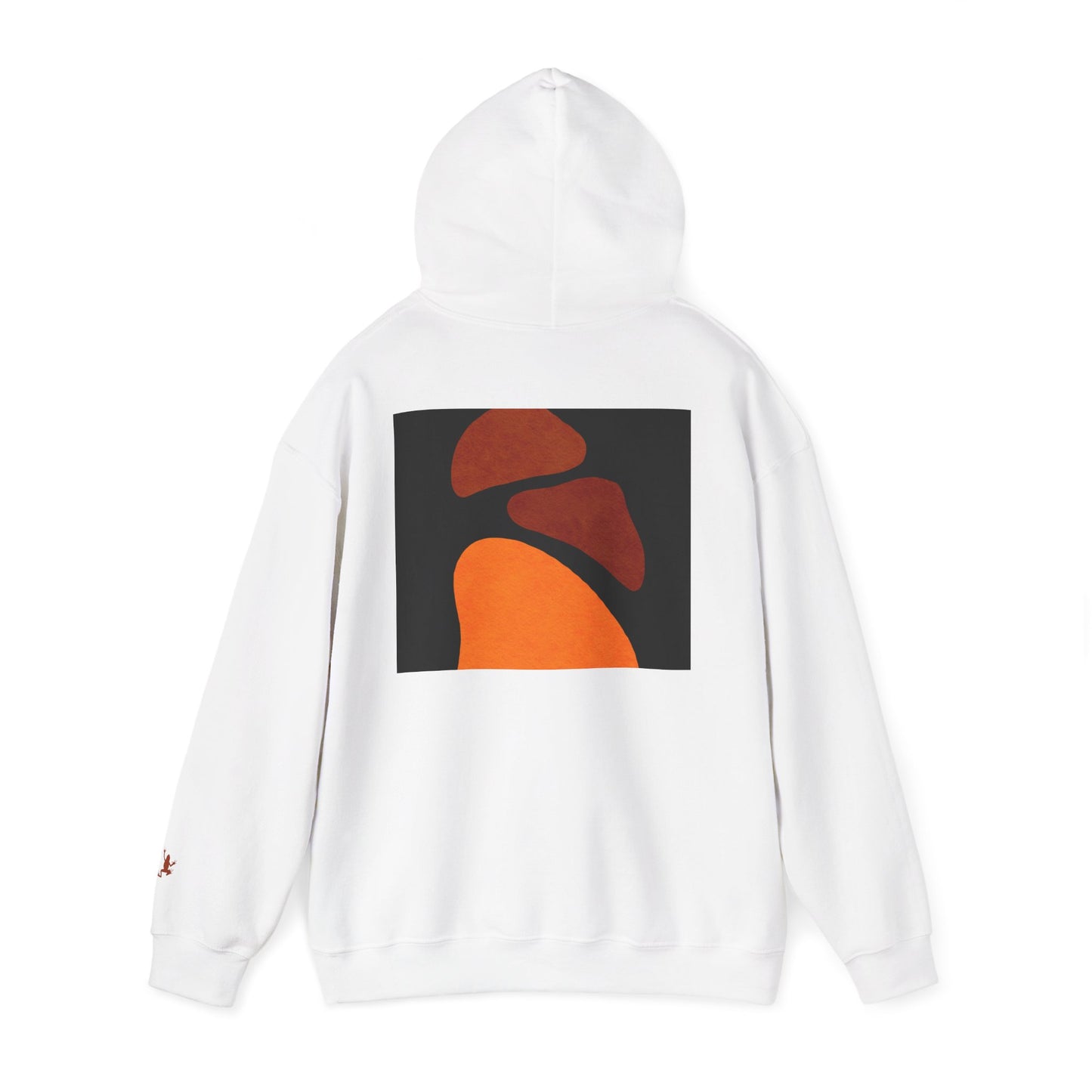 Artistic Unisex Hooded Sweatshirt - Cozy Streetwear, Casual Outfit, Perfect Gift, Fall Fashion, Graphic Hoodie