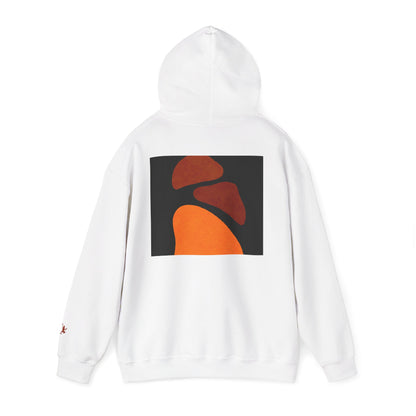 Artistic Unisex Hooded Sweatshirt - Cozy Streetwear, Casual Outfit, Perfect Gift, Fall Fashion, Graphic Hoodie