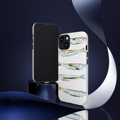 Tough Cases – Artistic Fish Design Phone Case, Unique Gift for Aquatic Lovers, Perfect for Birthdays, Holidays, and Everyday Use, Quirky Cases, Fun Phone Cases