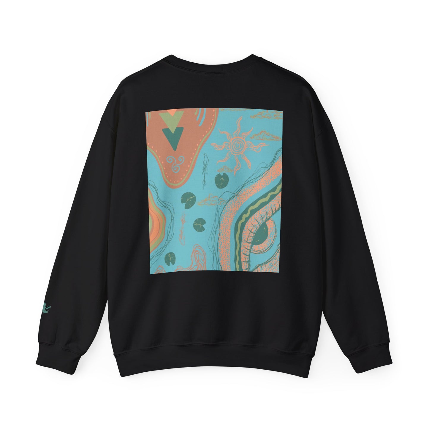 Bohemian Crewneck Sweatshirt, Cozy Sweatshirt for Art Lovers, Unique Graphic Apparel, Perfect Gift for Everyday Wear, Trendy Fashion Hoodie