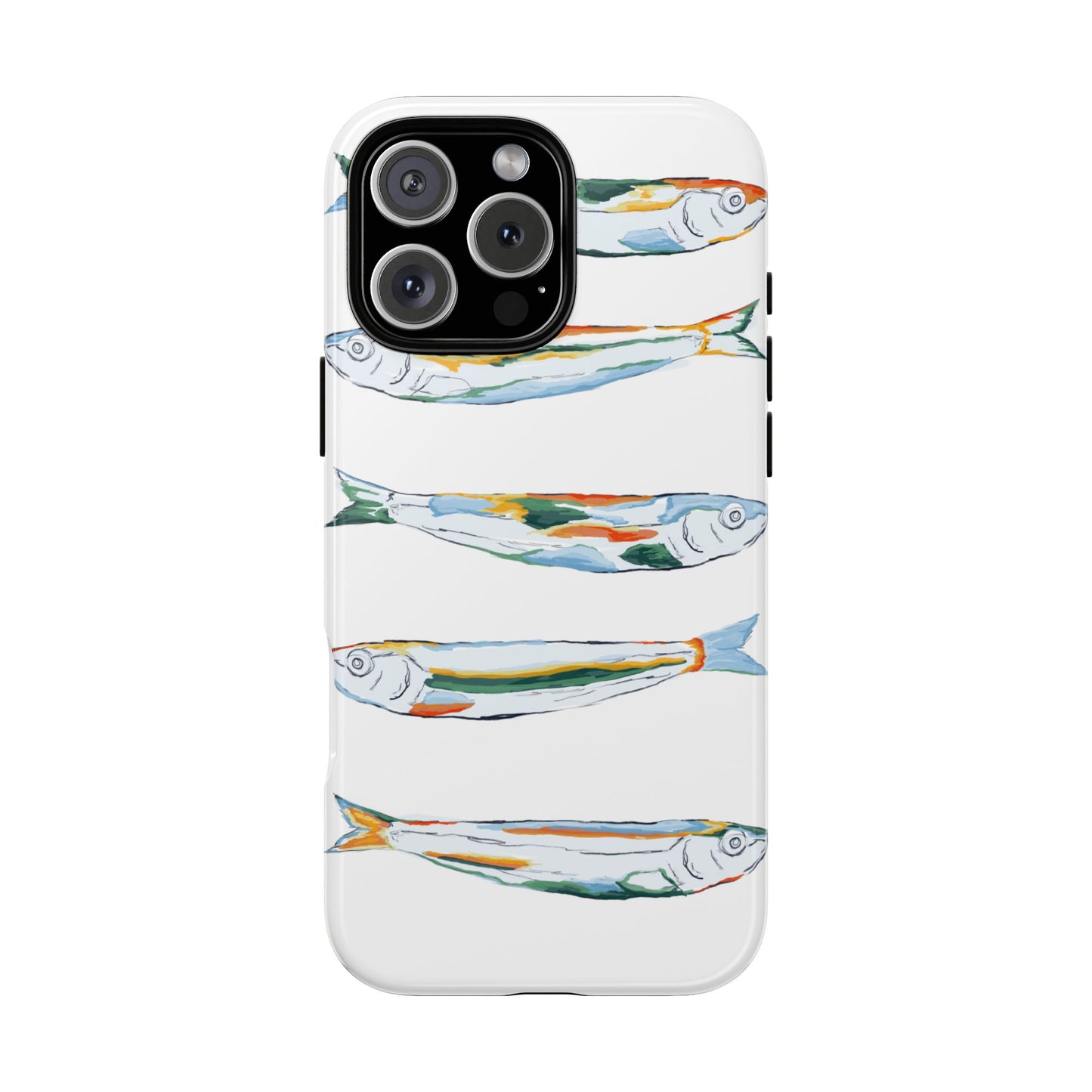 Tough Cases – Artistic Fish Design Phone Case, Unique Gift for Aquatic Lovers, Perfect for Birthdays, Holidays, and Everyday Use, Quirky Cases, Fun Phone Cases