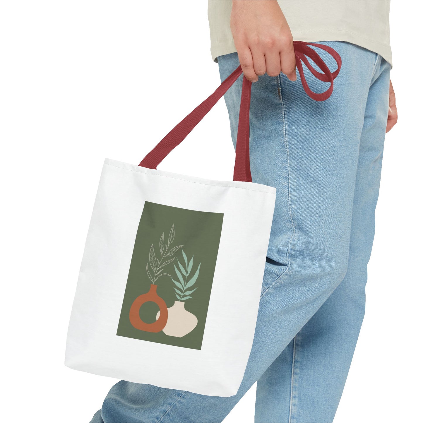 Stylish AOP Tote Bag, Eco-Friendly Shopping Bag, Reusable Carryall, Art Print Handbag, Gift for Her