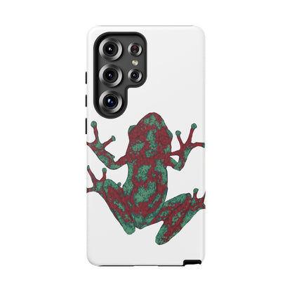 Frog Phone Case, Tough Cases, Eco-Friendly Phone Accessories, Unique Gifts for Nature Lovers, Cute Frog Design