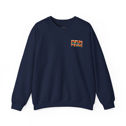 Funky Snake Unisex Crewneck Sweatshirt, Cozy Apparel, Unique Gift, Snake Art, Relaxed Style, Perfect for Casual Outings