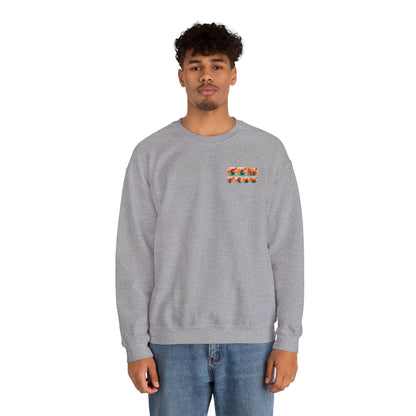 Funky Snake Unisex Crewneck Sweatshirt, Cozy Apparel, Unique Gift, Snake Art, Relaxed Style, Perfect for Casual Outings