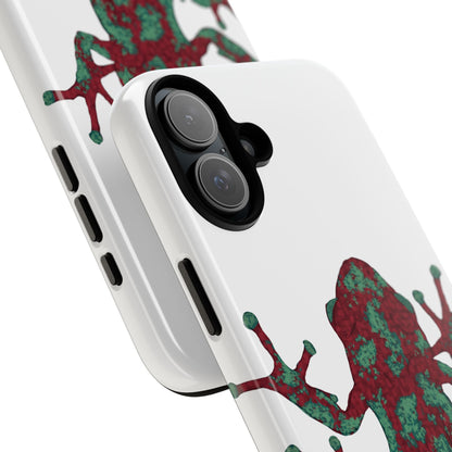 Frog Phone Case, Tough Cases, Eco-Friendly Phone Accessories, Unique Gifts for Nature Lovers, Cute Frog Design