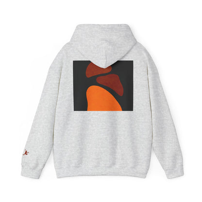 Artistic Unisex Hooded Sweatshirt - Cozy Streetwear, Casual Outfit, Perfect Gift, Fall Fashion, Graphic Hoodie