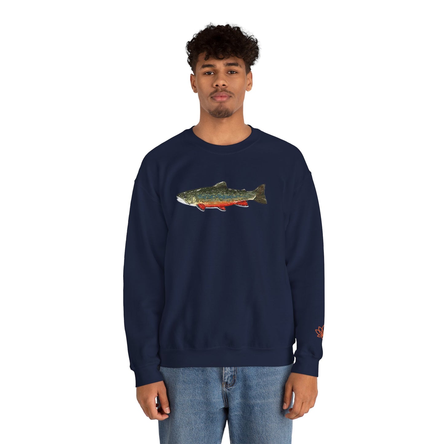 Fishing Vibes Crewneck Sweatshirt | Perfect for Outdoor Lovers, Fishing Gifts, Casual Wear, Eco-Friendly Apparel
