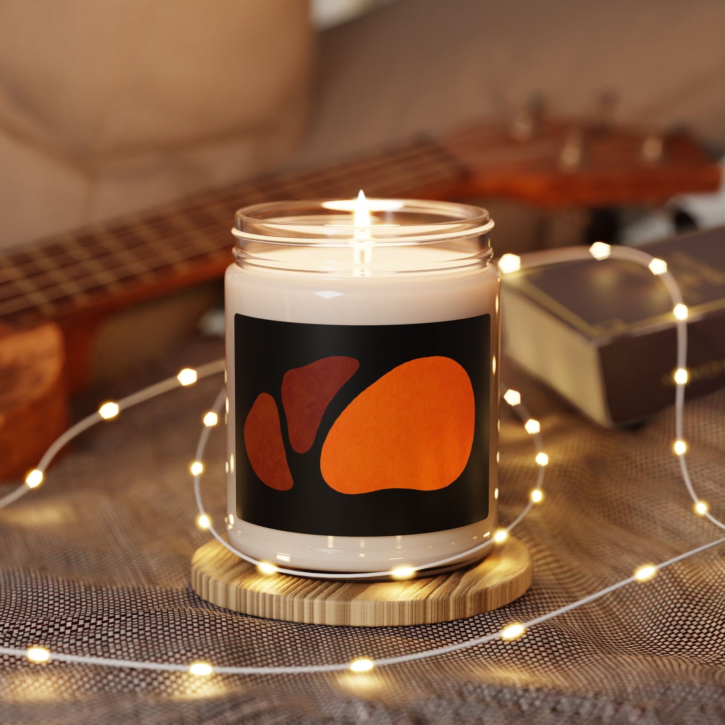 Scented Soy Candle - Warm Autumn Vibes, Cozy Home Decor, Relaxation Gift, Eco-Friendly Aromatherapy, Fall Celebration