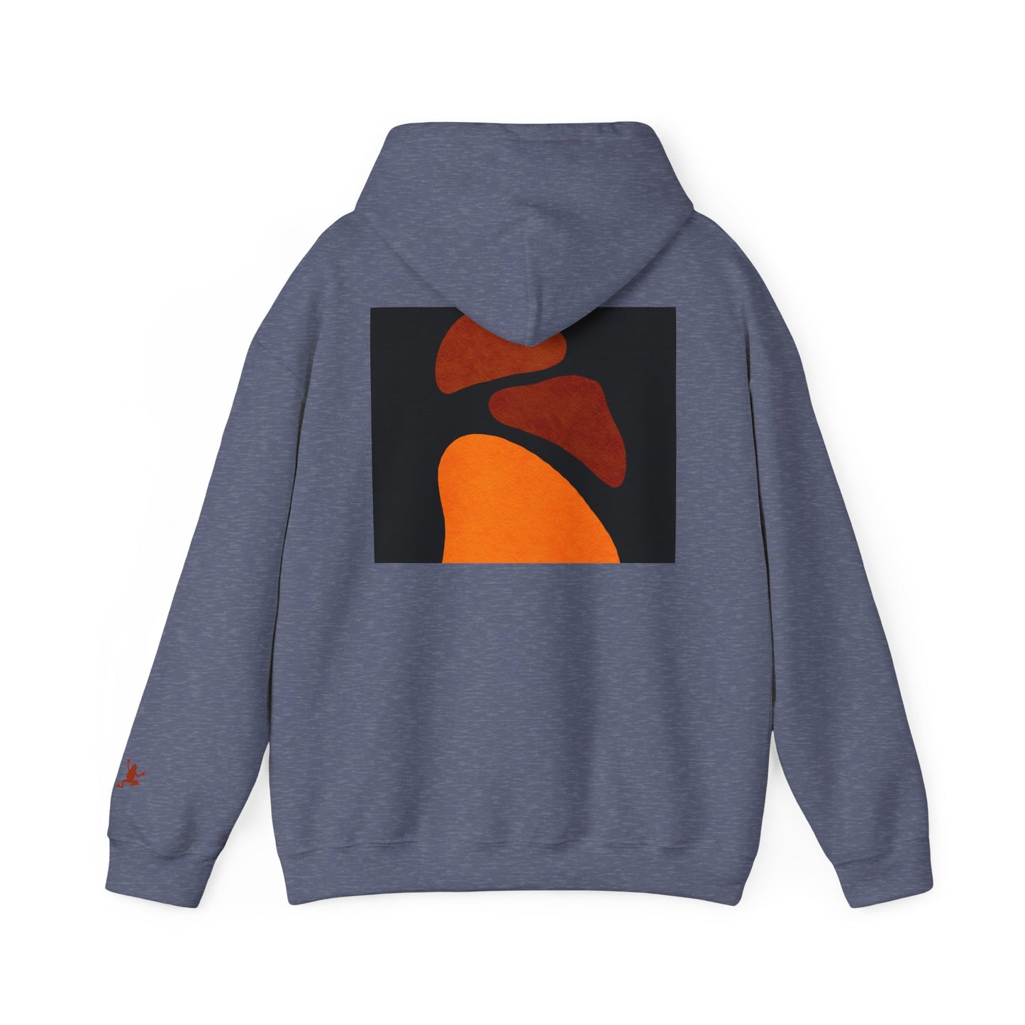 Artistic Unisex Hooded Sweatshirt - Cozy Streetwear, Casual Outfit, Perfect Gift, Fall Fashion, Graphic Hoodie