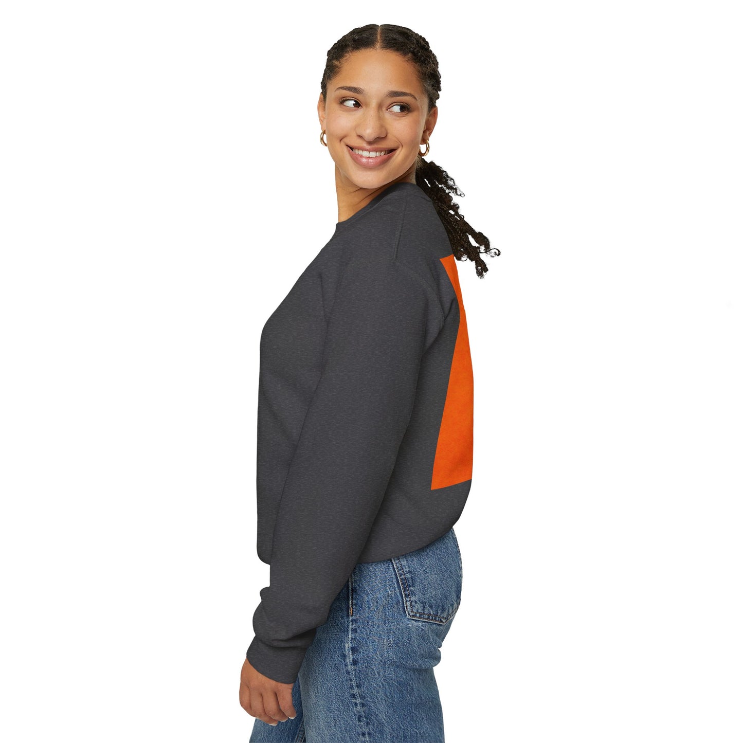 Zen Frog Crewneck Sweatshirt, Cozy Unisex Sweatshirt, Relaxed Fit Fashion, Perfect Gift for Friends, Everyday Style, Casual Wear, Simple Moon Design, Gift for Him, Gift for Her