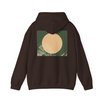 Zen Frog Unisex Hoodie | Relaxed Fashion, Cozy Sweatshirt, Unique Gift, Chill Vibes, Spring and Summer Style