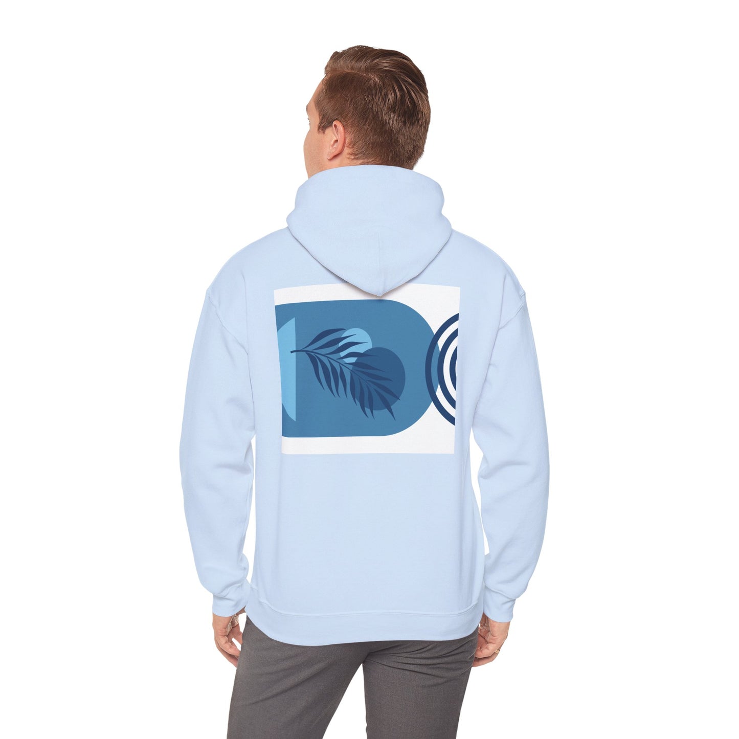 Unisex Heavy Blend™ Hooded Sweatshirt, Boho Modern, Minimalist, Geometric Crewneck, Abstract Hoodie, Gift for Her, Gift for Him