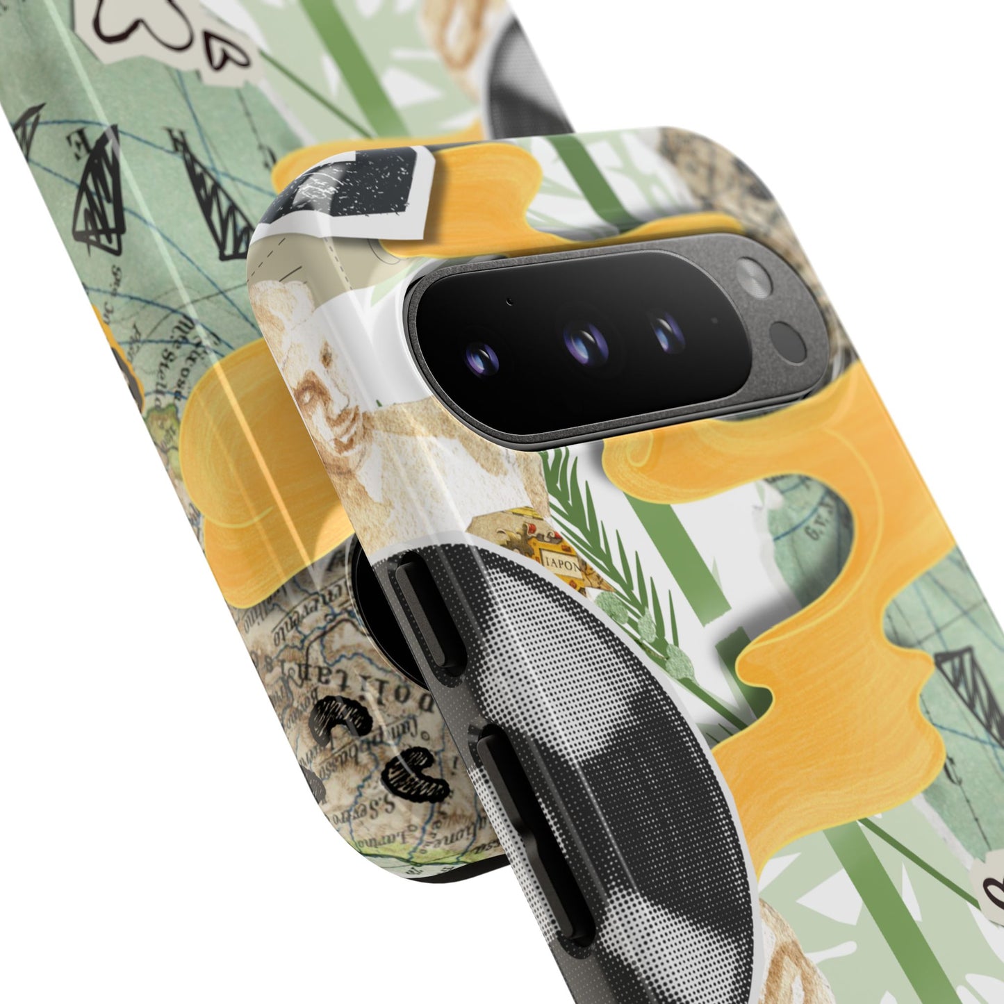 Artistic Phone Case, Unique Cell Phone Cover, Trendy Gifts for Music Lovers, Eco-Friendly Phone Accessory, Stylish Tech Gifts, Cool Cases, Unique Phone Cases