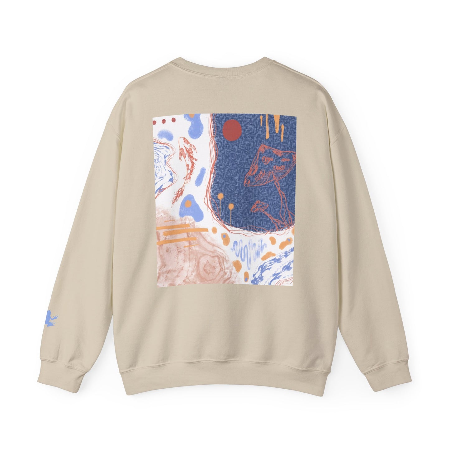 Artistic Unisex Crewneck Sweatshirt - Cozy Comfort, Colorful Designs, Gifts for Art Lovers, Relaxing Vibes, Everyday Wear, Unique Style