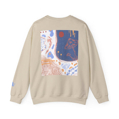 Artistic Unisex Crewneck Sweatshirt - Cozy Comfort, Colorful Designs, Gifts for Art Lovers, Relaxing Vibes, Everyday Wear, Unique Style
