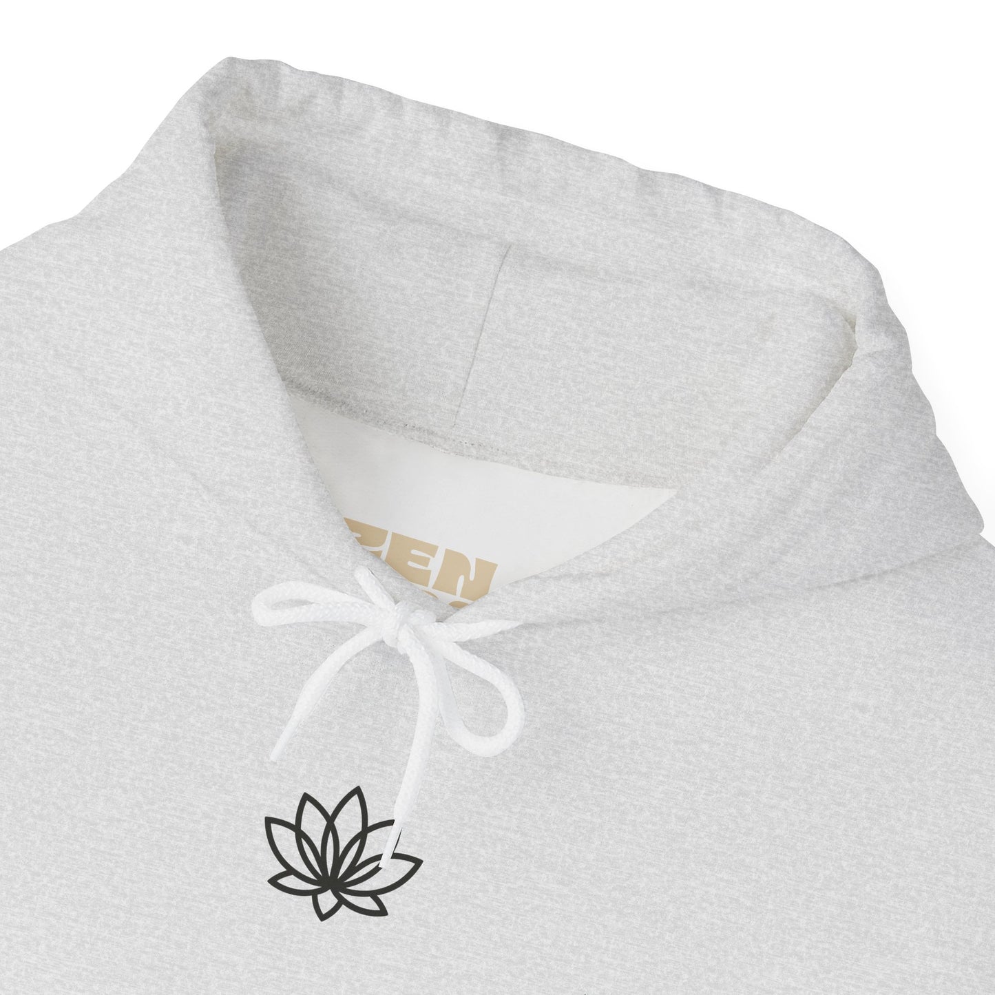Lotus Flower Unisex Hoodie: Cozy Sweatshirt, Gift for Yoga Lovers, Meditation Apparel, Casual Streetwear, Nature-Inspired Wear, Artsy Collage, Cool Crewnecks