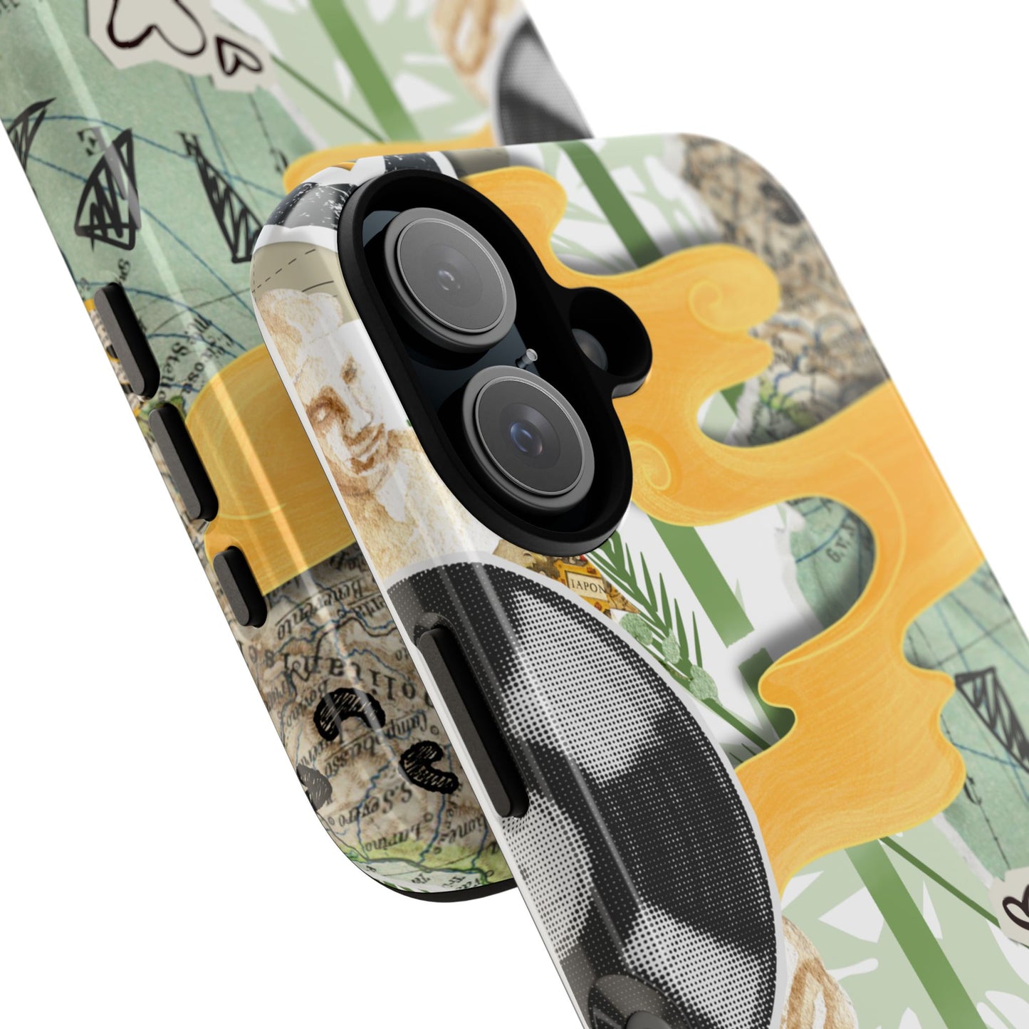 Artistic Phone Case, Unique Cell Phone Cover, Trendy Gifts for Music Lovers, Eco-Friendly Phone Accessory, Stylish Tech Gifts, Cool Cases, Unique Phone Cases