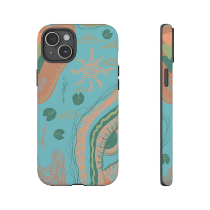 Whimsical Phone Case with Artistic Ocean Design, Floral Phone Cover, Unique Gift for Nature Lovers, Eco-Friendly Cell Accessories, [...]