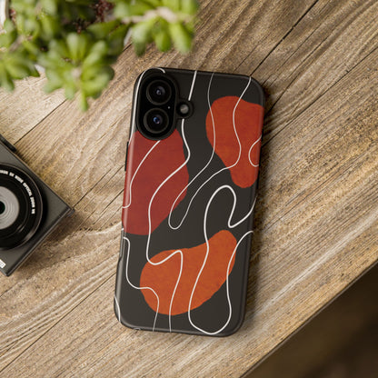 Stylish Phone Case with Abstract Design, Tough Cases for Modern Life, Trendy Phone Accessory, Unique Gift Idea, Holiday Present