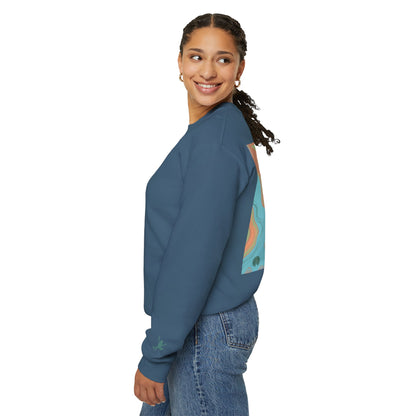 Bohemian Crewneck Sweatshirt, Cozy Sweatshirt for Art Lovers, Unique Graphic Apparel, Perfect Gift for Everyday Wear, Trendy Fashion Hoodie