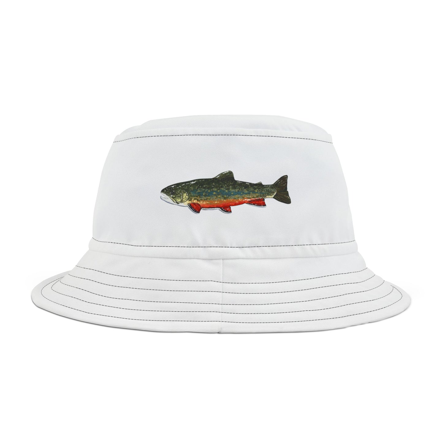 Fishing Bucket Hat, Outdoor Sun Hat, Fish Lover Gift, Summer Fashion Accessory, Water Sports Headwear