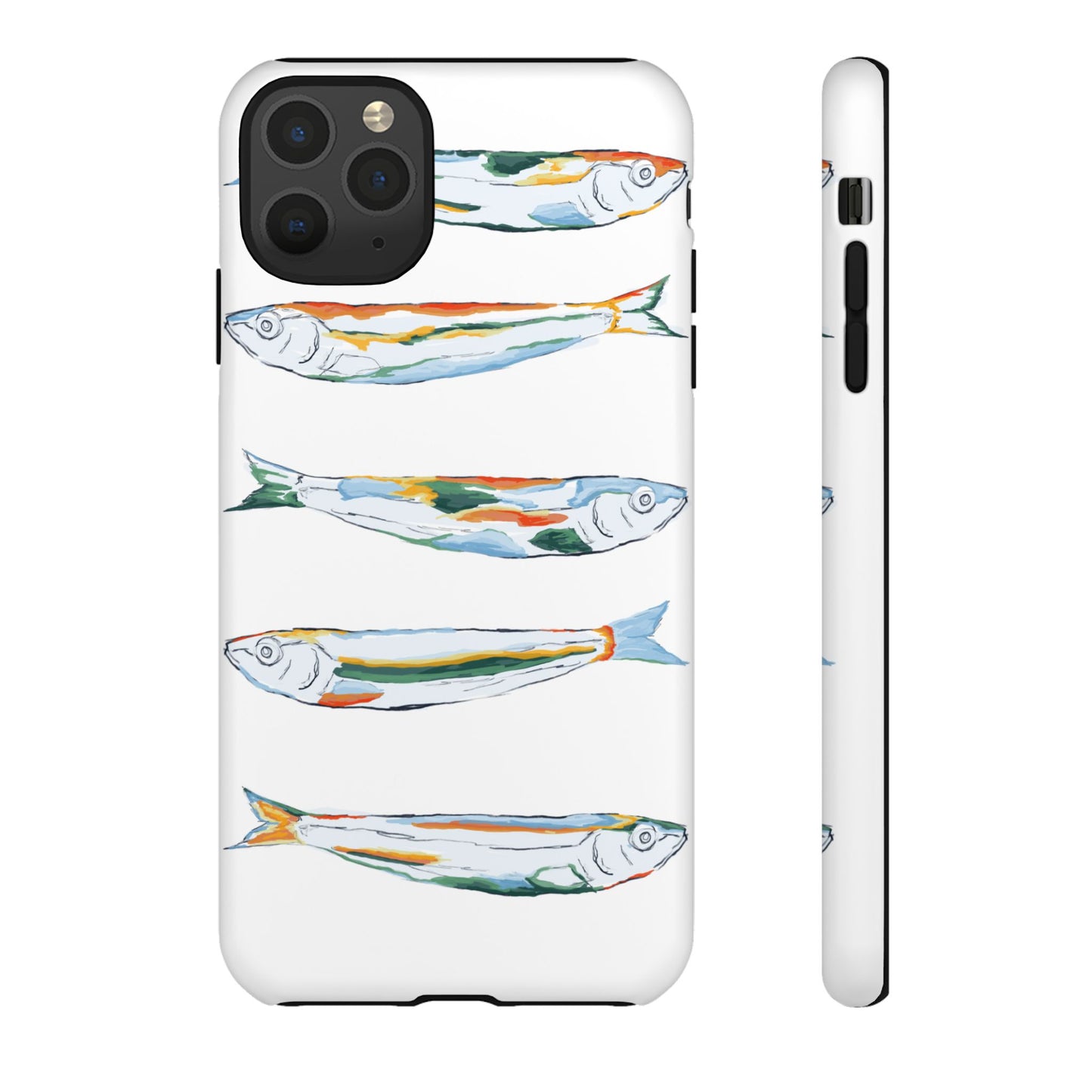 Tough Cases – Artistic Fish Design Phone Case, Unique Gift for Aquatic Lovers, Perfect for Birthdays, Holidays, and Everyday Use, Quirky Cases, Fun Phone Cases