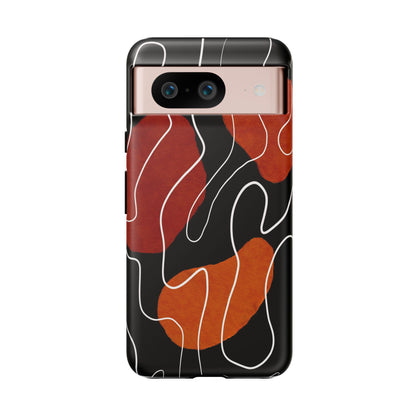 Stylish Phone Case with Abstract Design, Tough Cases for Modern Life, Trendy Phone Accessory, Unique Gift Idea, Holiday Present